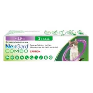 NexGard Combo Cat S 0.3ml (<2.5kg) Single