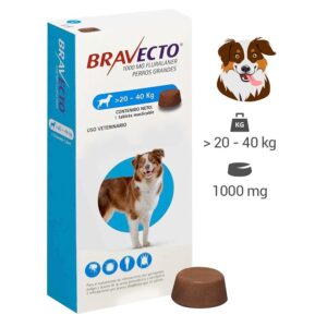 Bravecto Chew (20-40kg) 1000mg