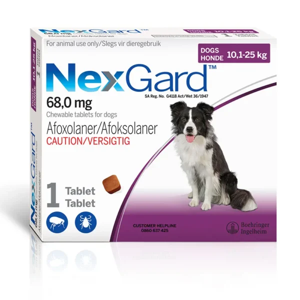 NexGard L (10.1-25kg) Single