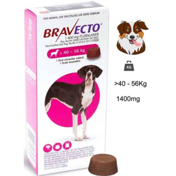 Bravecto Chew (40-56kg) 1400mg