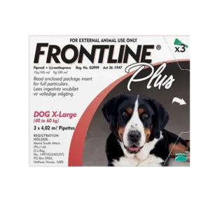 Frontline Plus Dog XL (40-60kg) 3 pip