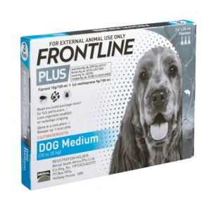 Frontline Plus Dog M (10-20kg) 3 pip