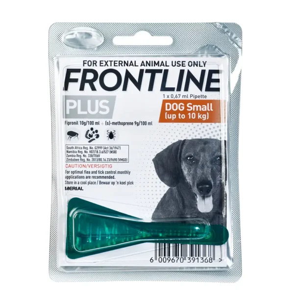 Frontline Plus Dog S (0-10kg) 1 pip