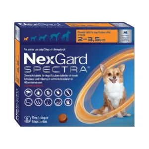 NexGard Spectra XS (2-3.5kg) 3 Pack