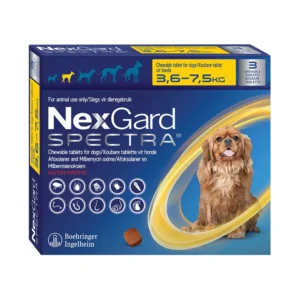 NexGard Spectra S (3.6-7.5kg) 3 Pack