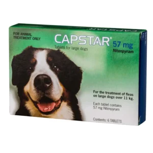 CAPSTAR Large dogs (Nitenpyram 57,0 mg) 6tab