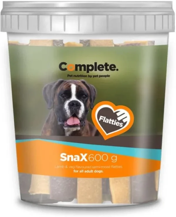 Complete SNAX Lamb & Veg Flatties 600g