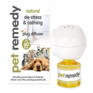 PET REMEDY 2-PIN PLUG DIFFUSER+40ml FILL SET