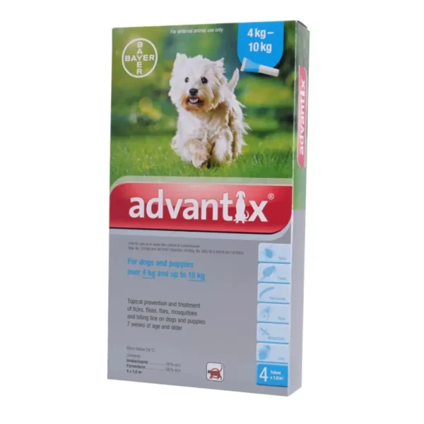 ADVANTIX MEDIUM DOG 1.0ml 4's
