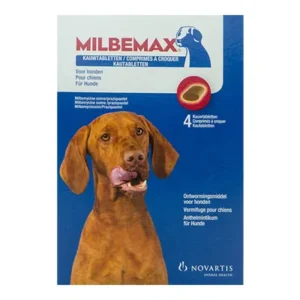 MILBEMAX Dogs (> 5kg) 4tab